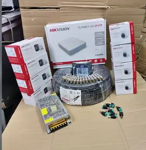 Eight 8 Hd Cctv Cameras Full Kit ( With 8 Ch-dvr + Hdd)