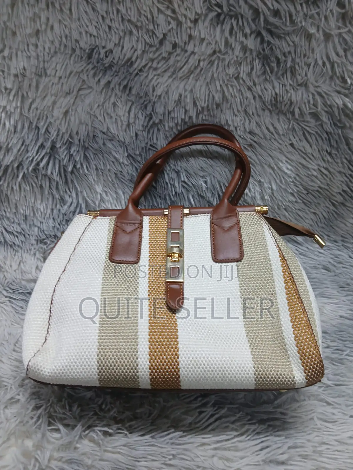 Elegant Ladies Handbag Tote Canvas