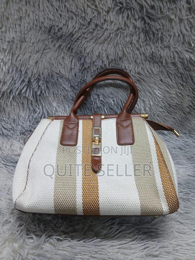 Elegant Ladies Handbag Tote Canvas - thumbnail 3