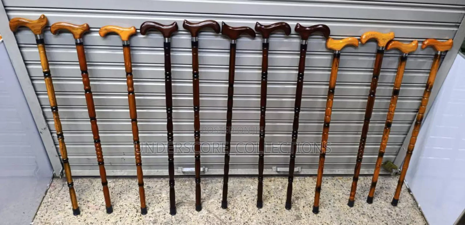 Handcrafted Wooden Walking Sticks