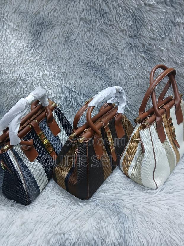 Handbags Polyester Fashionable Color Contrast Design Girls