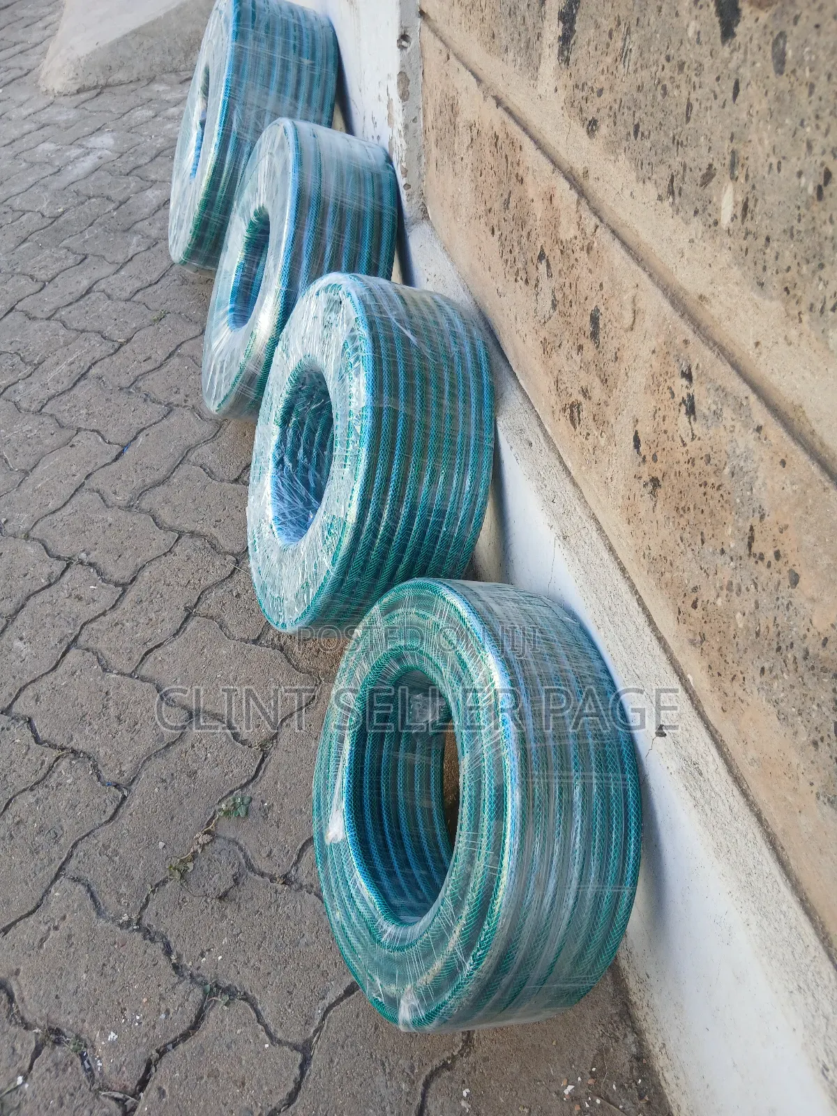 Flexible Braided Hose Pipe (Green)