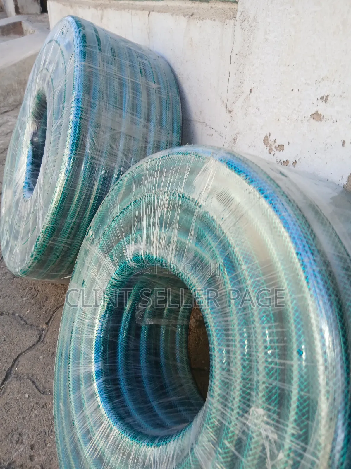 Braided Water Hose Pipe (Green)