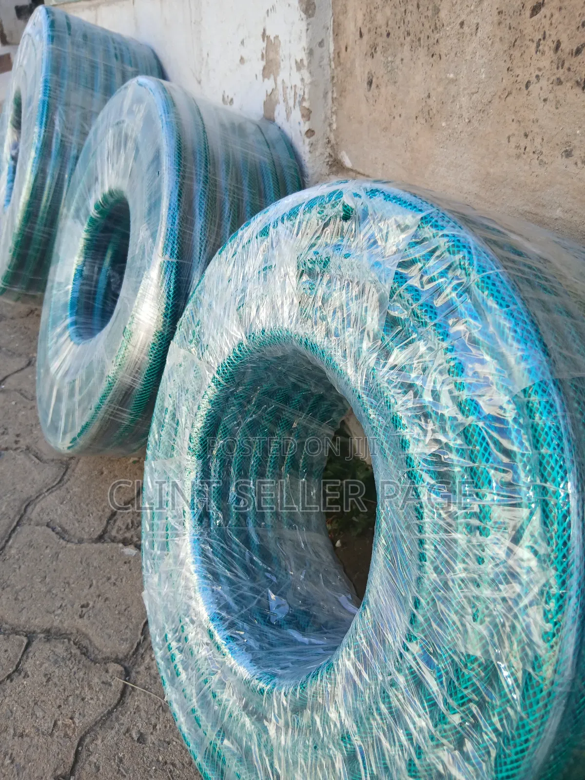 High Pressure Braided Hose Pipe (Green)