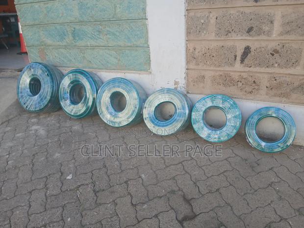 Heavy Duty Hose Pipe Green Braided - thumbnail 2