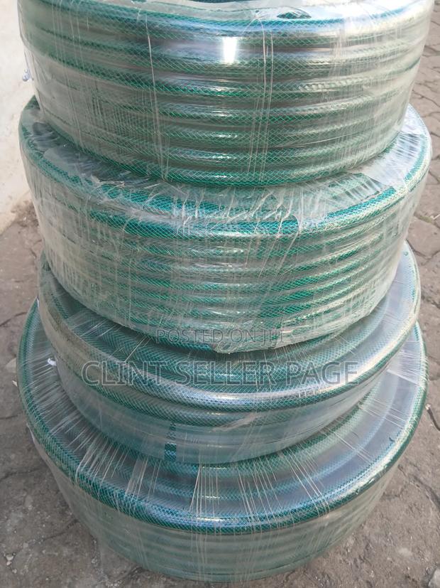 Multipurpose Braided Hose Pipe (Green)