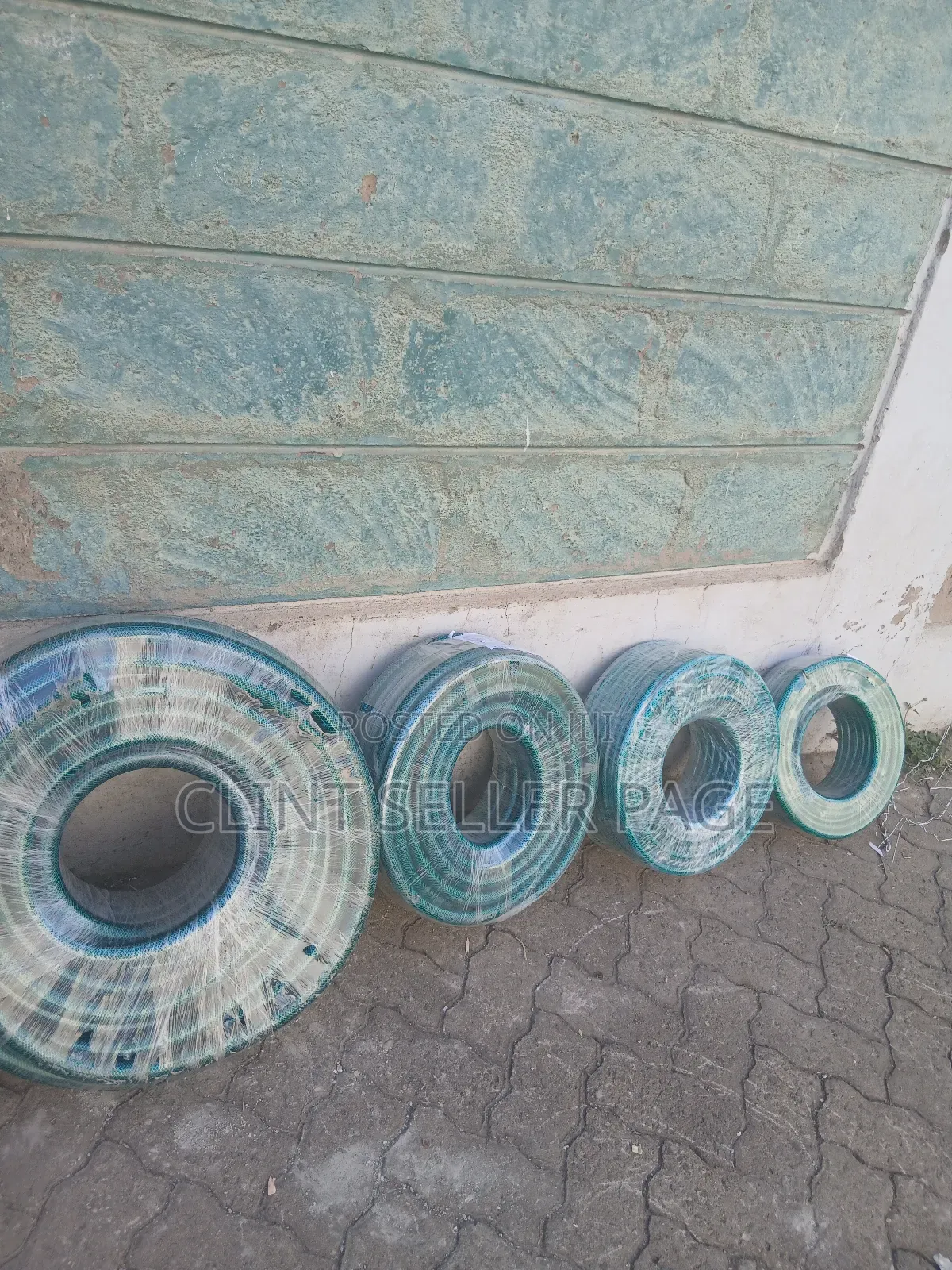 Multipurpose Braided Hose Pipe (Green)