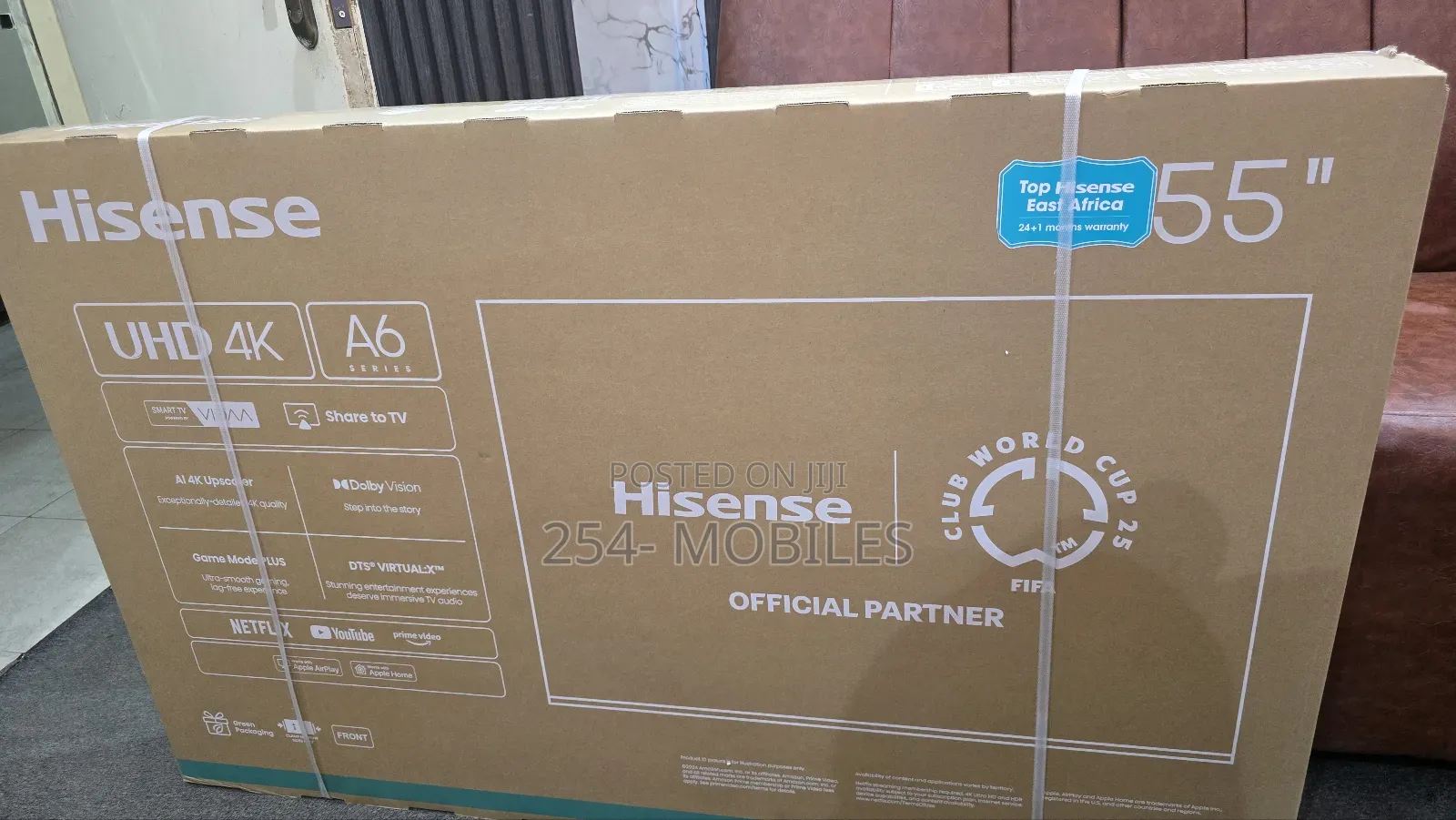 Hisense 55 Inch Ultra Hd Smart Tv 2025, 55a6q