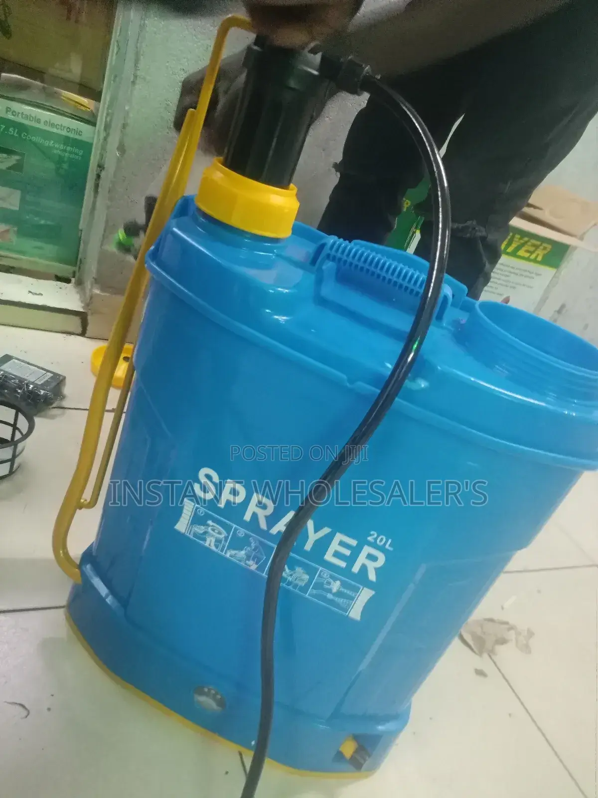 Rechargeable and Manual Knapsack Sprayer