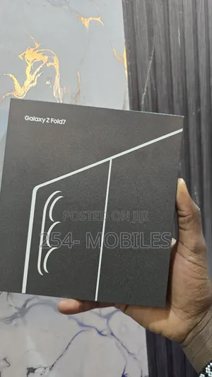 New Samsung Galaxy Z Fold7 256 GB Silver