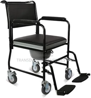 Commode Chair With Padded Seat