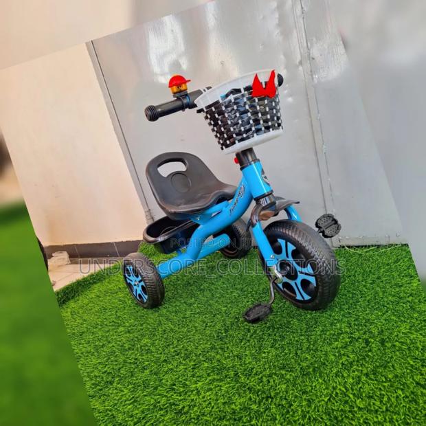 Boys Tricycle With Basket - main view