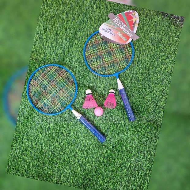 Vibrant Kids' Badminton Rackets - main view