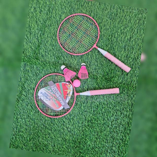 Vibrant Kids' Badminton Rackets - thumbnail 2