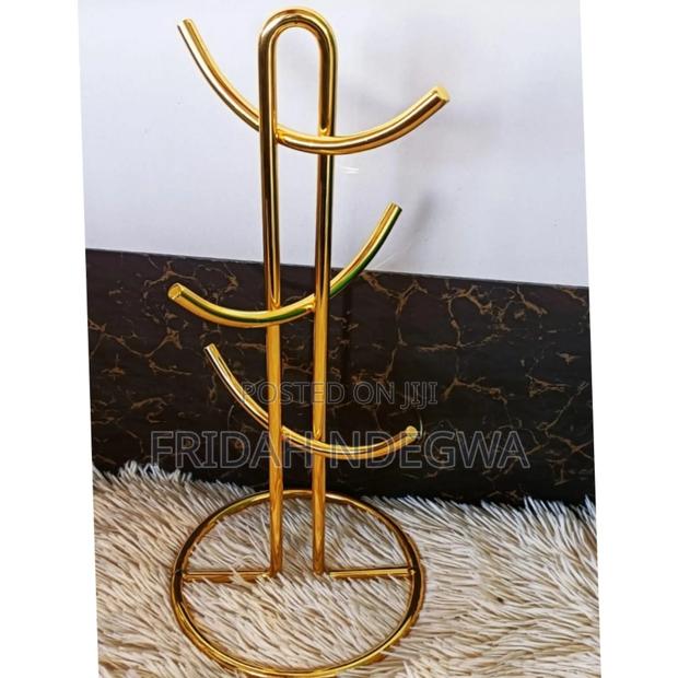 Heavy Duty Cup Holder/Stand Colour Gold