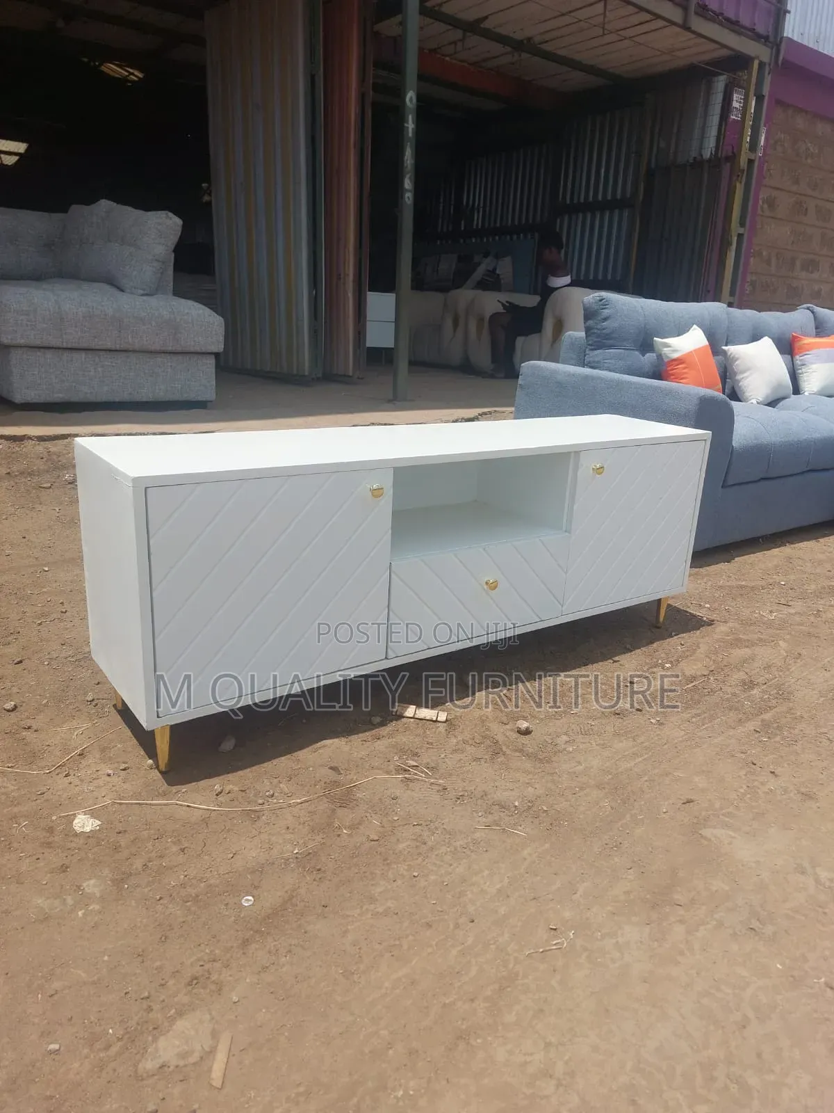 White Wood Frame Tv Stands