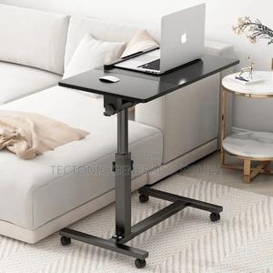 *Adjustable Overbed Laptop Table With Wheels - thumbnail 2