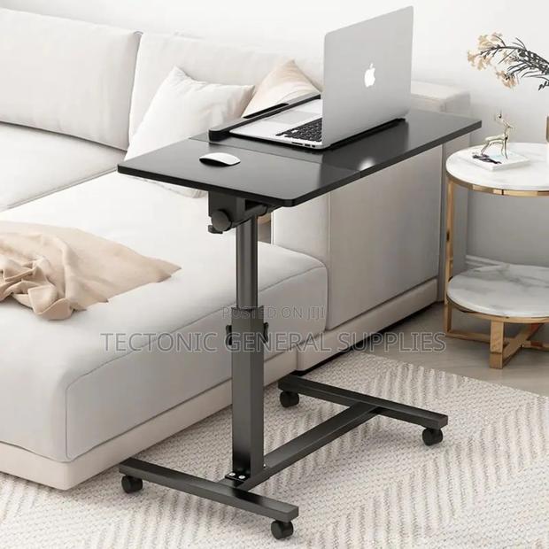*Adjustable Overbed Laptop Table With Wheels - main view