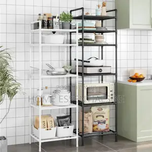 Multipurpose Kitchen Storage Rack With Wheels.