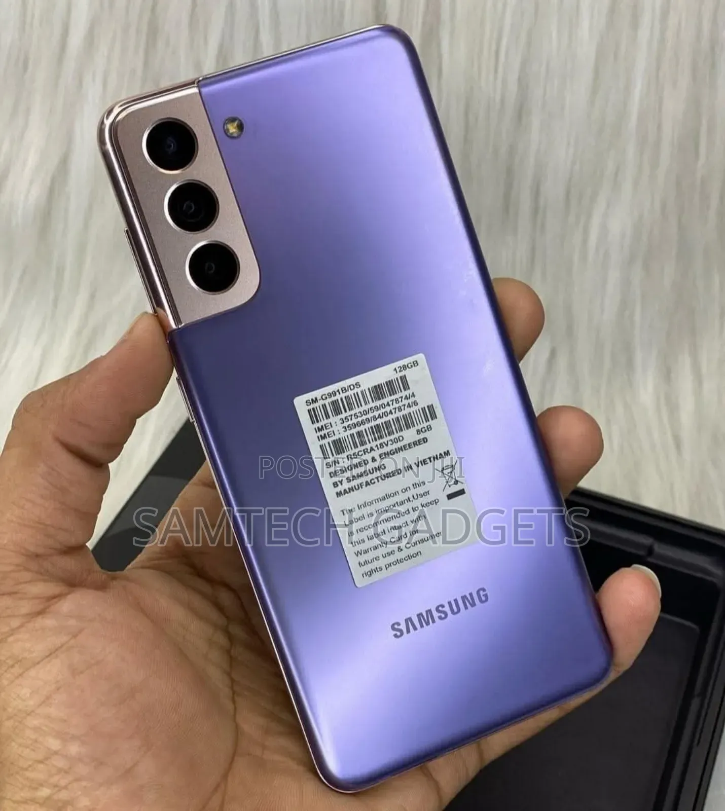Samsung Galaxy S21 5G 128 GB Purple