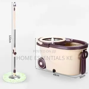 *360° Quality Spin Mop With Bucket and Dehydration Basket Wheels