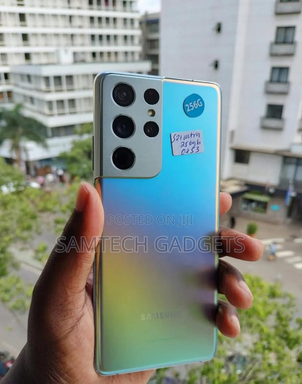 Samsung Galaxy S21 Ultra 5G 256 GB Silver - thumbnail 3