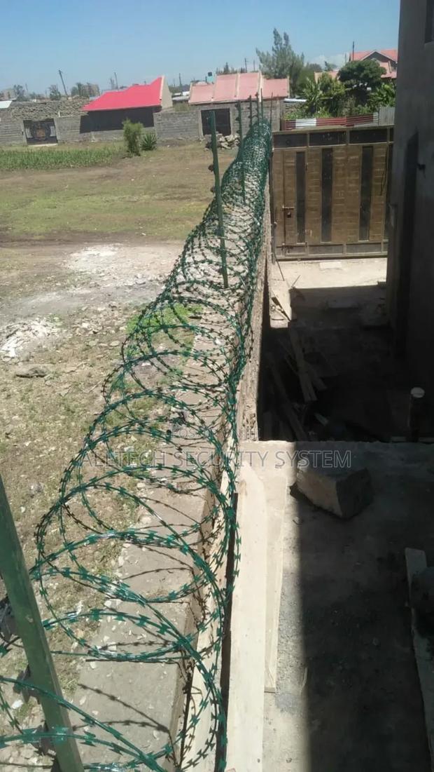Razors Wire Installation - main view