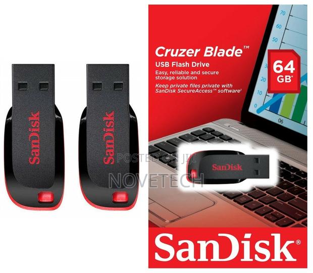 Sandisk 64gb Cruzer Blade Usb 3.0 Flash Pen Drive 64g