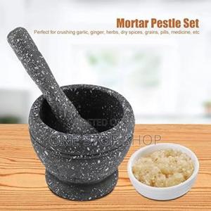 Generic Mortal and Pestle Pot Grinder Set - thumbnail 2
