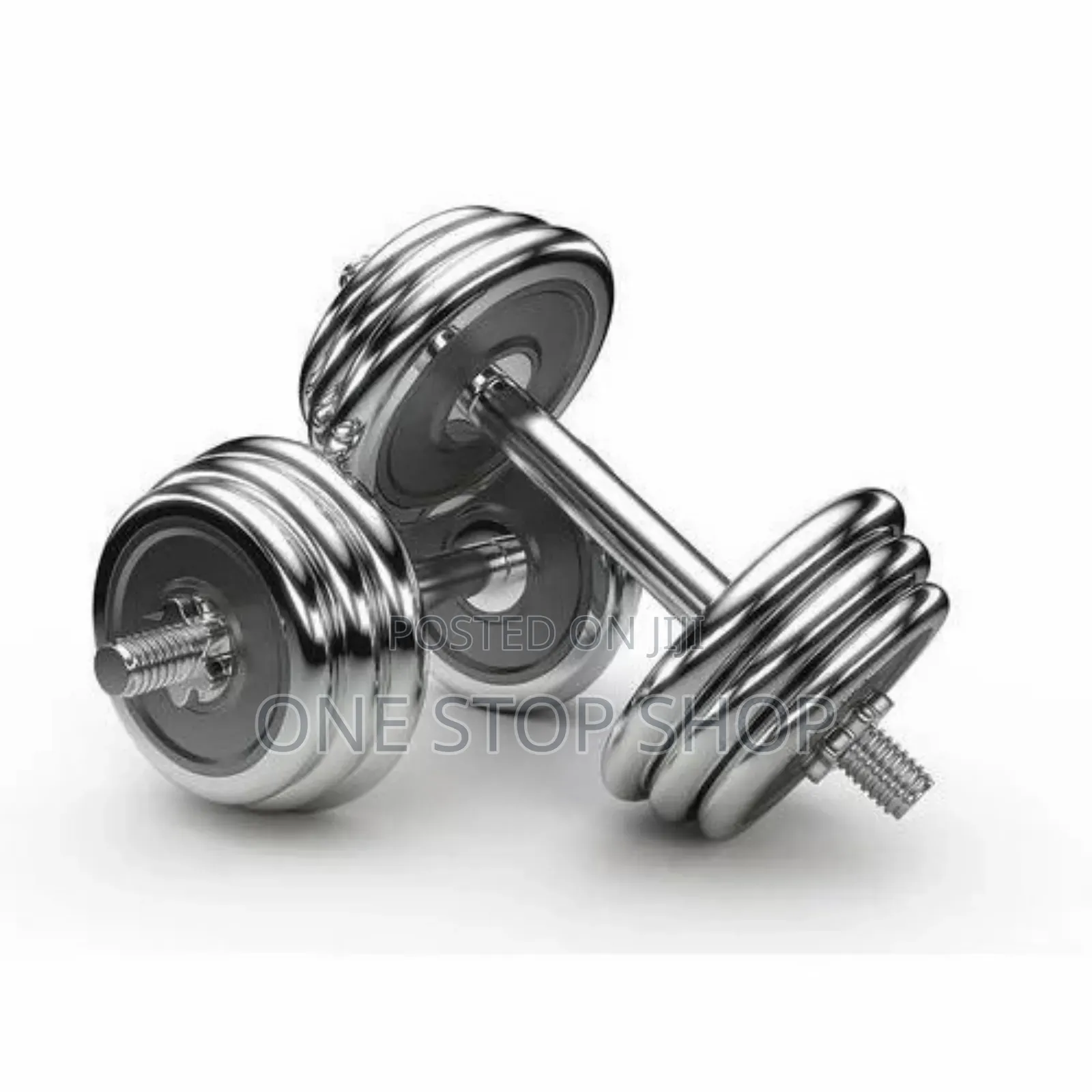 10kg Adjustable Chrome Dumbbells
