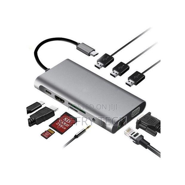 Usb Power 10 in 1 Type-C Multi-Function Docking Station Pd - main view