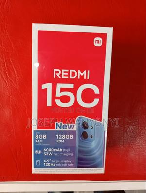 New Xiaomi Redmi 15C 4G 128 GB Black
