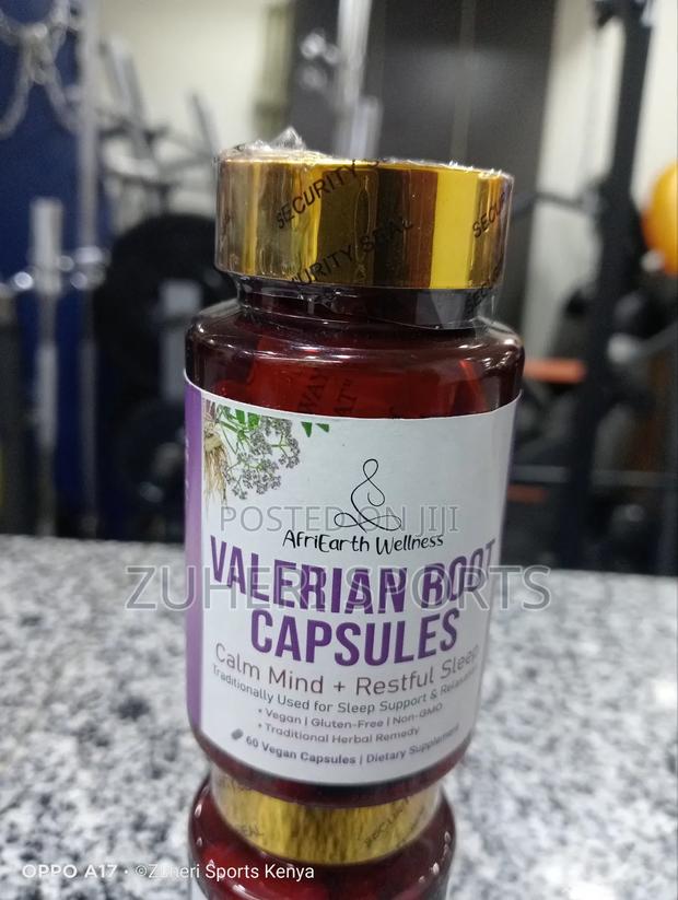 Valerian Root Capsules for Sleep Support and Relaxation - main view