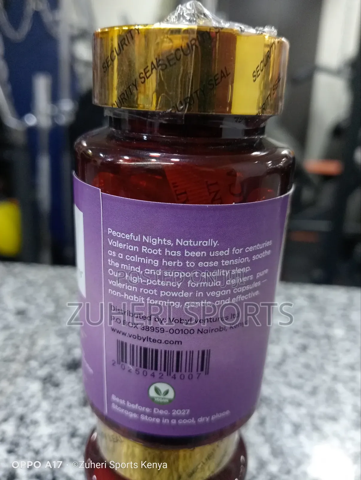 Valerian Root Capsules for Sleep Support and Relaxation