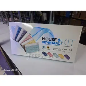 Rechargeable Bluetooth Keyboard Mouse Kit Wireless