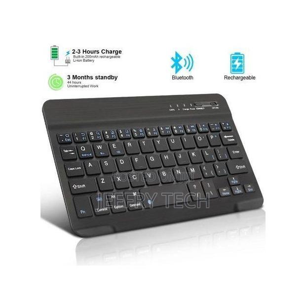 Rechargeable Bluetooth Keyboard Mouse Kit Wireless - thumbnail 3
