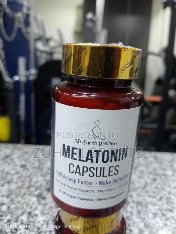 Melatonin Capsules for Natural Organic Sleep Support - main view
