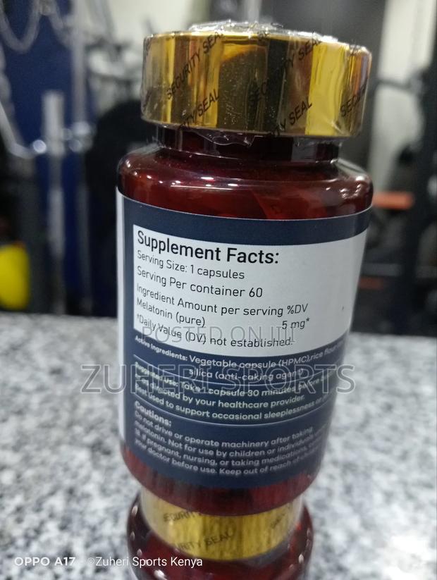 Melatonin Capsules for Natural Organic Sleep Support - thumbnail 3