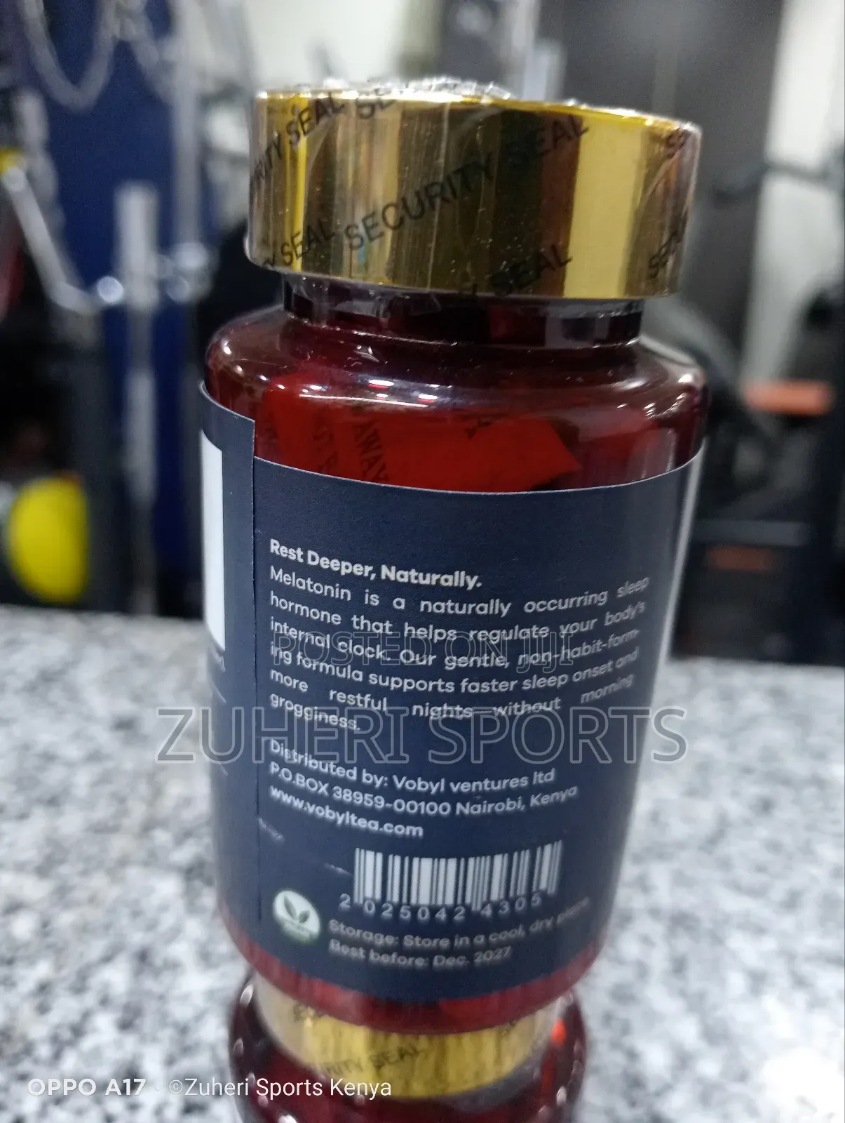 Melatonin Capsules for Natural Organic Sleep Support