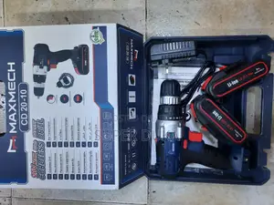 Drill.Cordless Maxmech 20v Max 2 Rechargeable Batteries