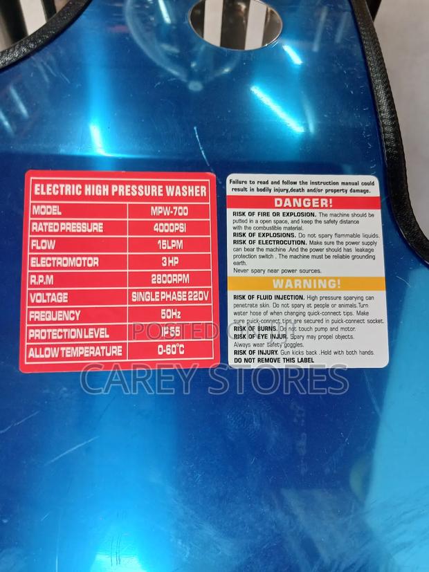 Electric High Pressure Washer - thumbnail 4