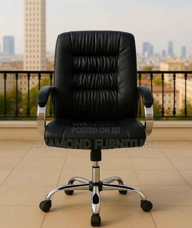 Office Furniture;Comfortable Design Adjustable Pu Leather Office Chair - thumbnail 4