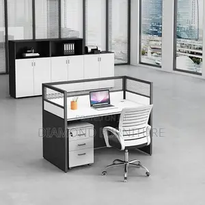 Office Furniture;1-Way Office Work Desk – Modern Functional Design