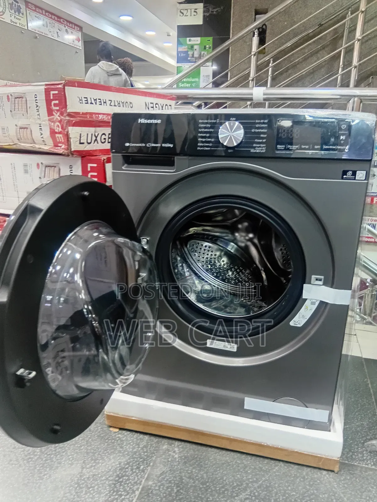 Hisense Front Load Washer Dryer – 10.5kg Wash, 6kg Dry