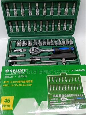 46pcs Ratchet Socket Spanner Set/Socket Wrench Set - thumbnail 2