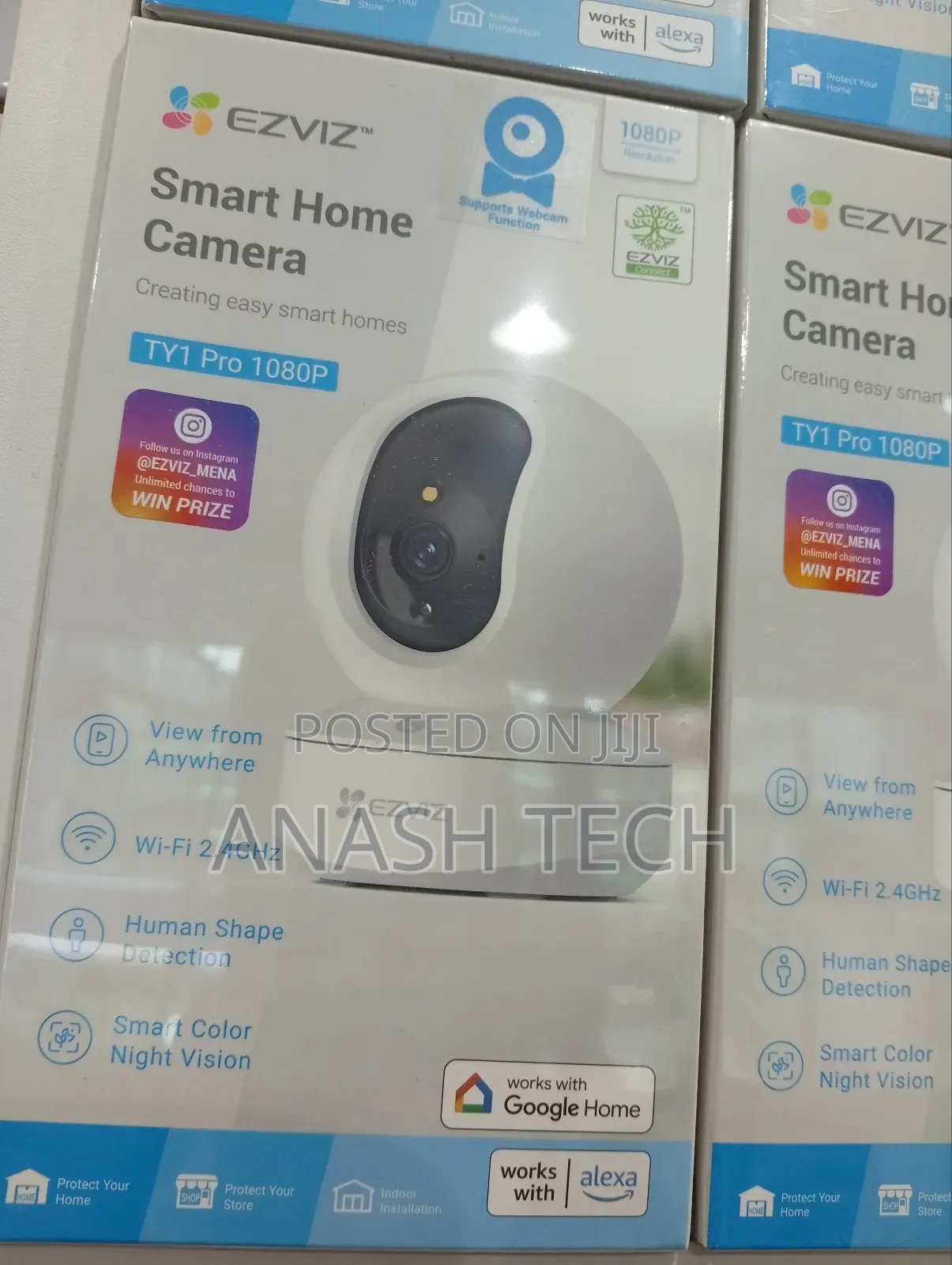 Slashed Price Ezviz Ty1 Smart Wi-Fi Pan Tilt 1080p