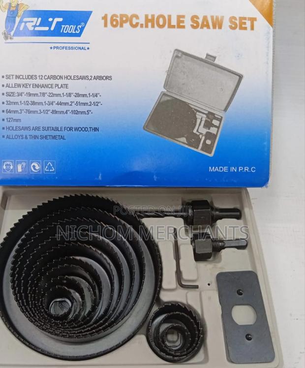 16pcs Wood Hole Saw Set/16pcs Hole Saw Set