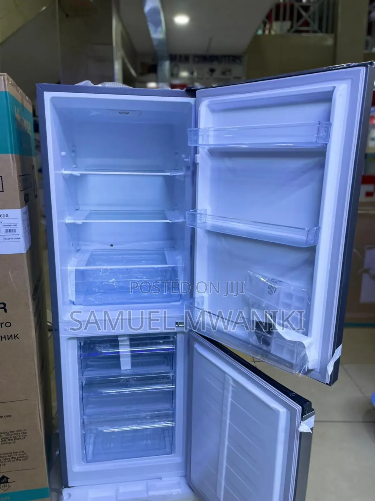 Hisense Fridge 230l Bottom Freezer No Frost Silver