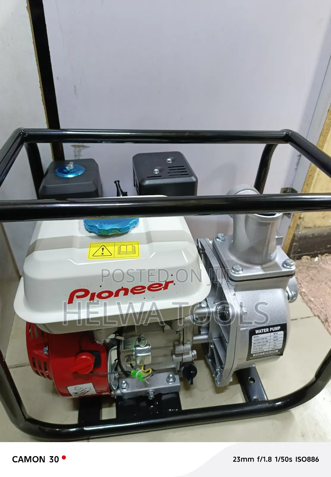 Pioneer 3" Inches Water Pump