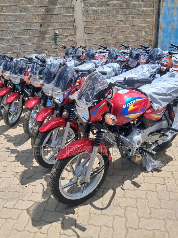 New Bajaj Boxer 125 2025 Red - thumbnail 2